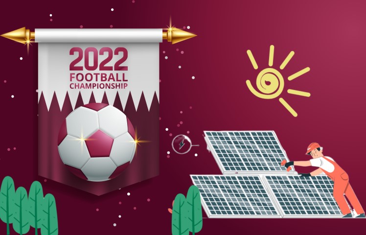 Chinese Solar Energy are Spotted at Qatar World Cup 2022