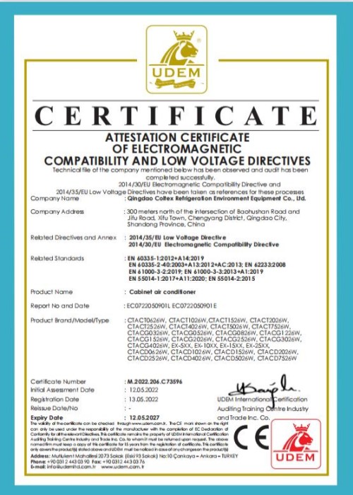 Cooltechx CE certification