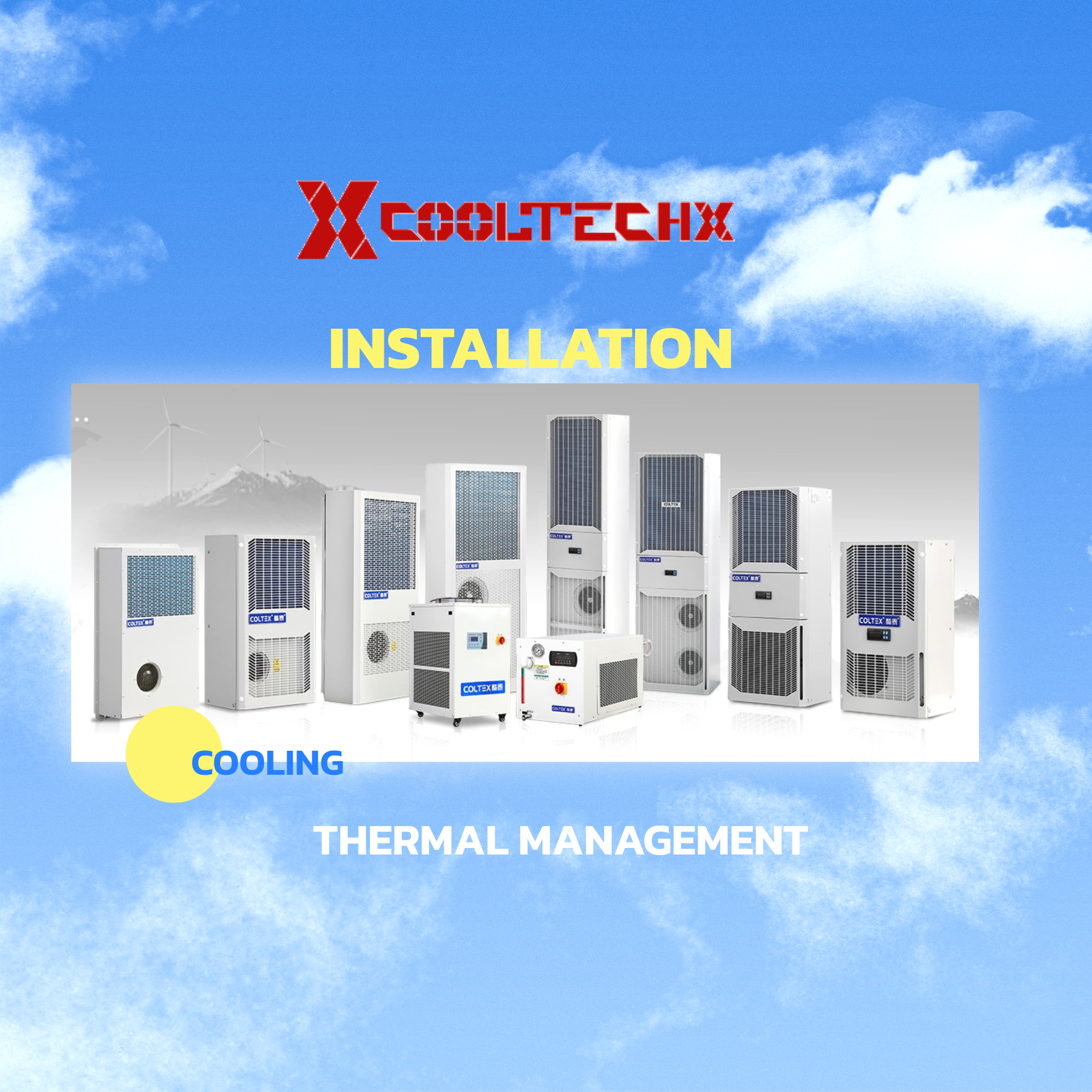 How to Install the Enclosure Air Conditioner - Cabinet Air Conditioner ...