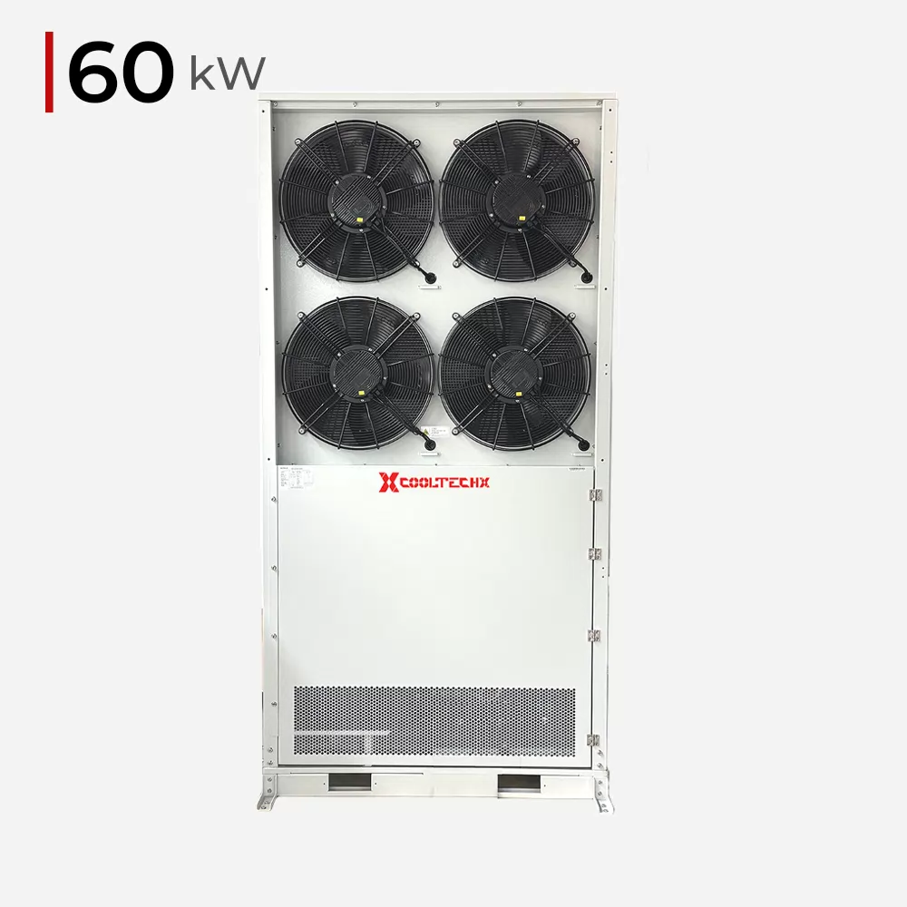 Official Cooltechx product image of the 60 kW liquid cooling chiller for container BESS.