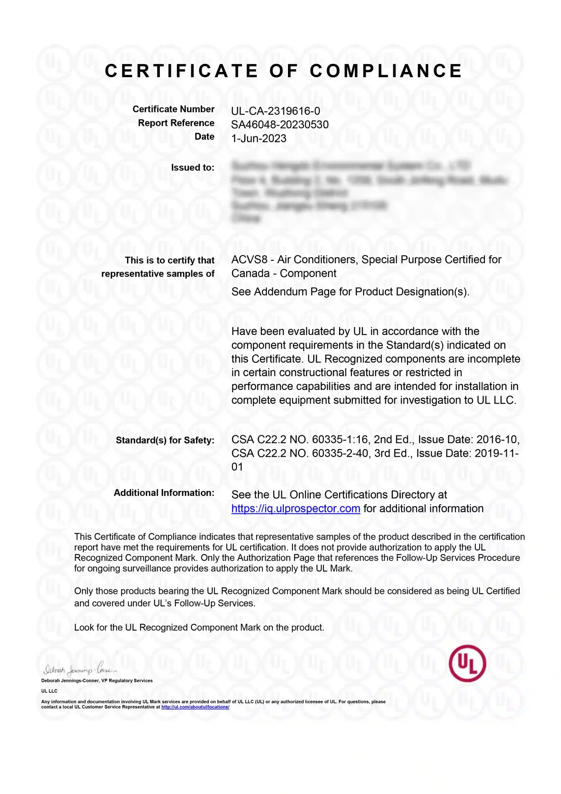 UL-certification