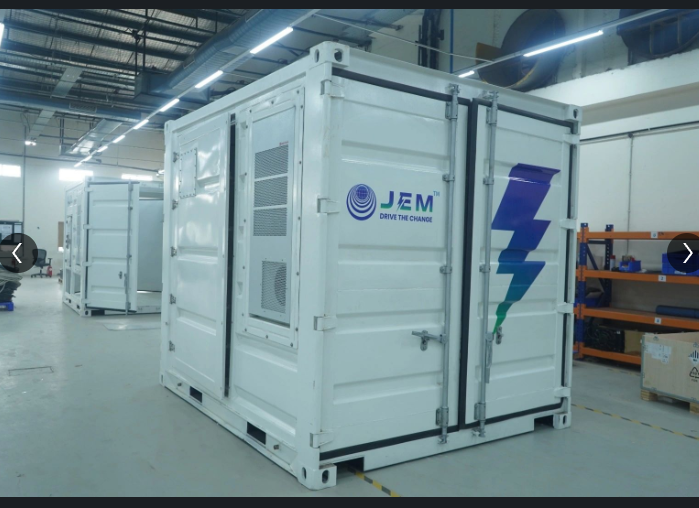 JEM 2MWh Containerized BESS with CoolTec Air Cooling